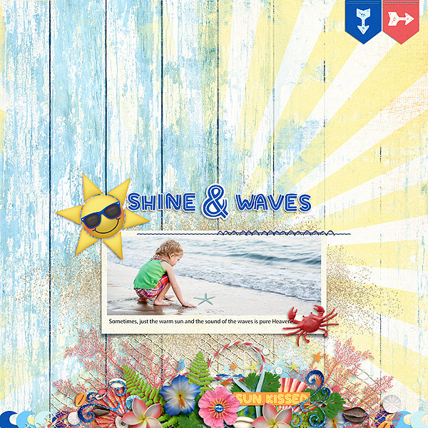 sunshine and waves