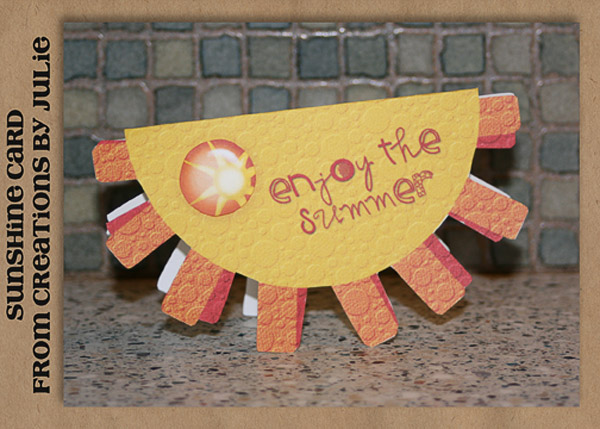 Sunshine Card