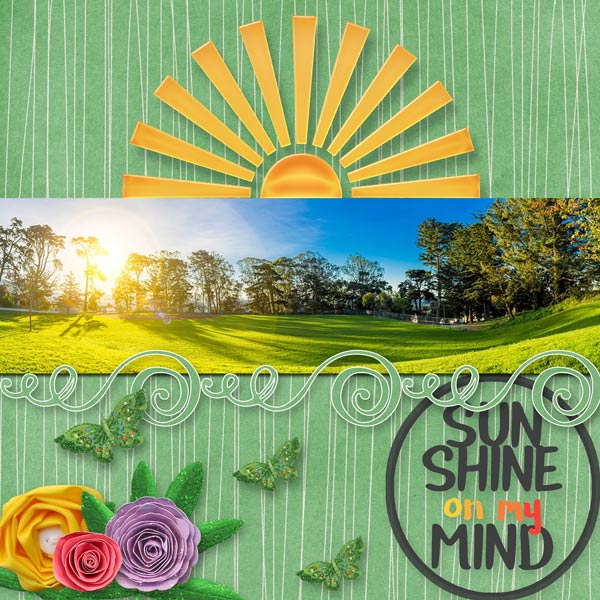 Sunshine on my miind