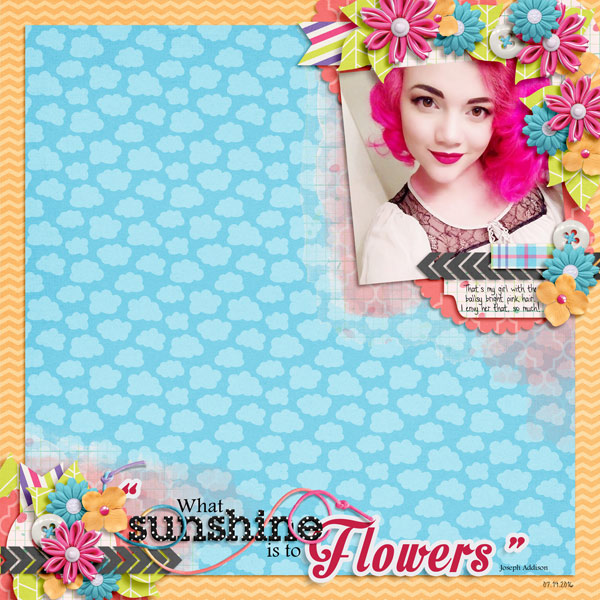 Sunshine to Flowers
