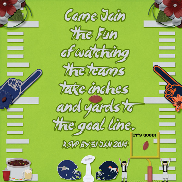 Super Bowl Invite