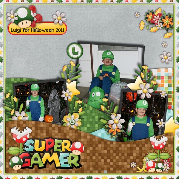 Super Gamer Luigi