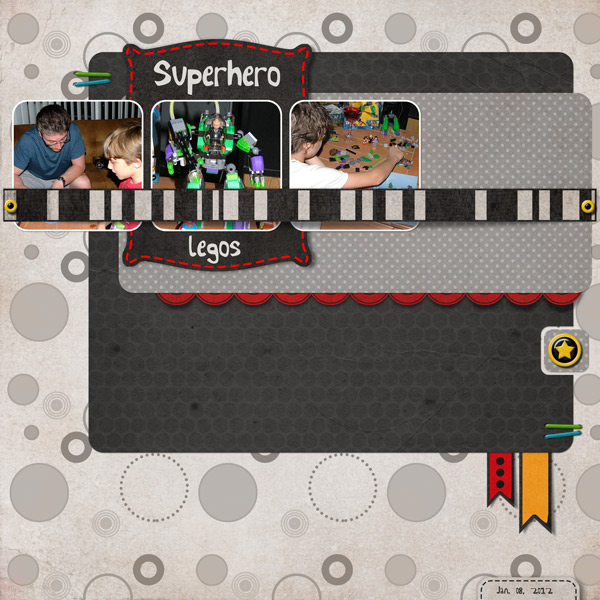 Superhero Legos