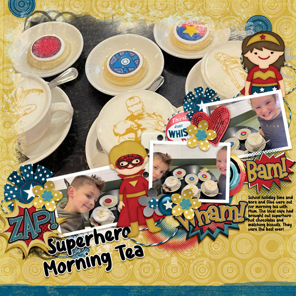Superhero Morning Tea