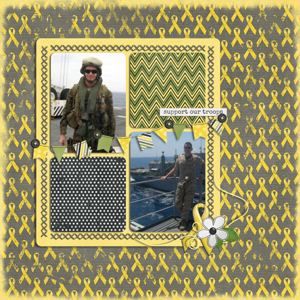 support out troops