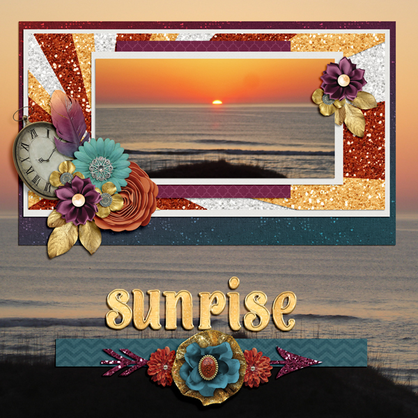 Surise at the beach