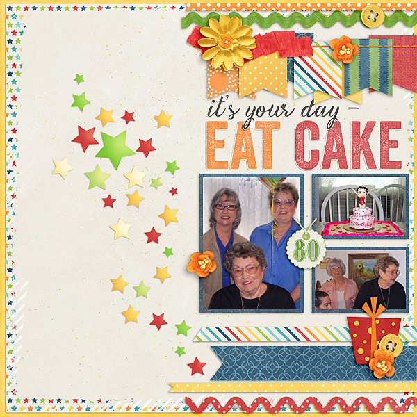 Surprise 80th Eat Cake