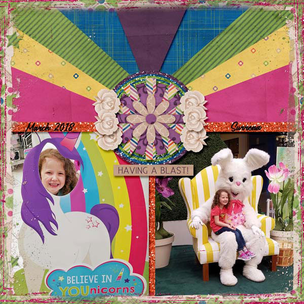 Surrena with the bunny