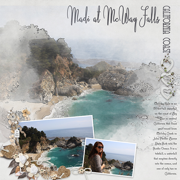 Survivor Week 2  Madi at McWay Falls