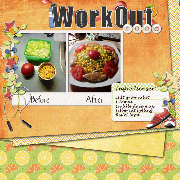 Survivor week 2 - Workout Food