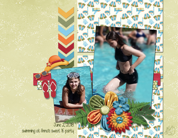 sweet 16 swim party