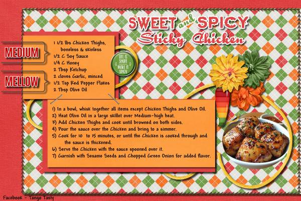 Sweet and Spicy Sticky Chicken