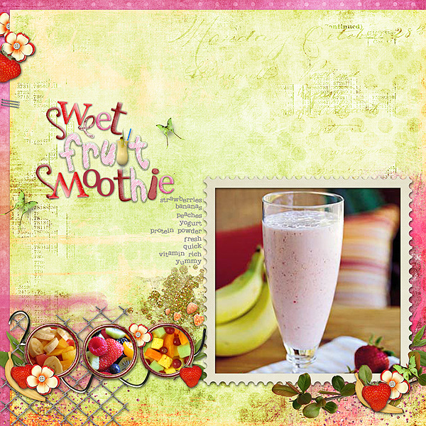 Sweet Fruit Smoothies