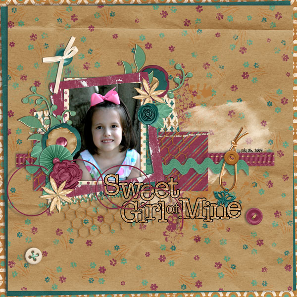 sweet girl of mine