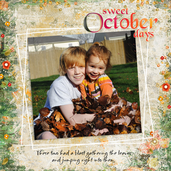 Sweet October Days