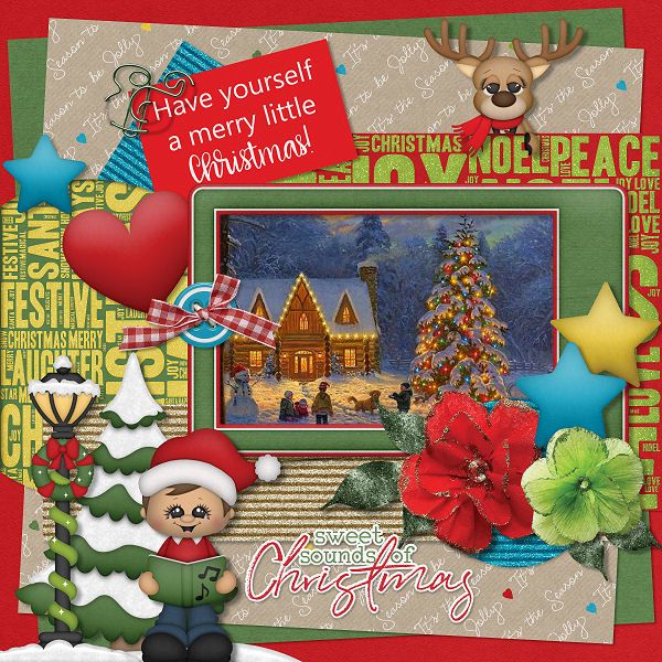 Sweet Sounds of Christmas by Boomersgirl Designs