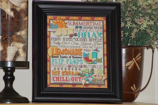 sweet summertime print