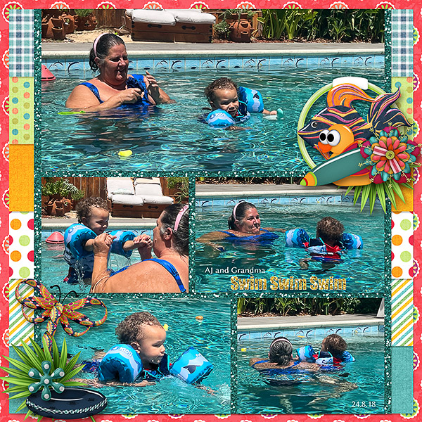 Swim Time with AJ!