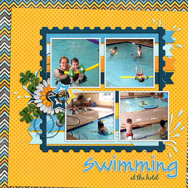Swimming at the Hotel