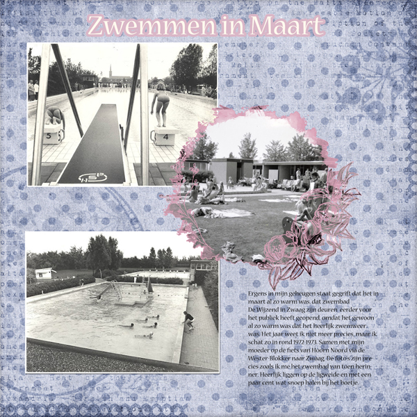 Swimming in march