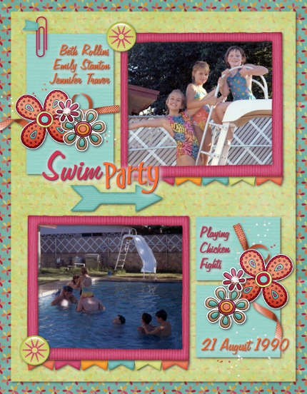 Swimming Party 1990