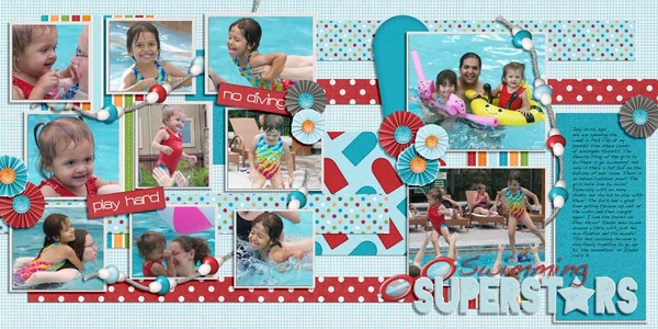 Swimming Superstars - 2 page