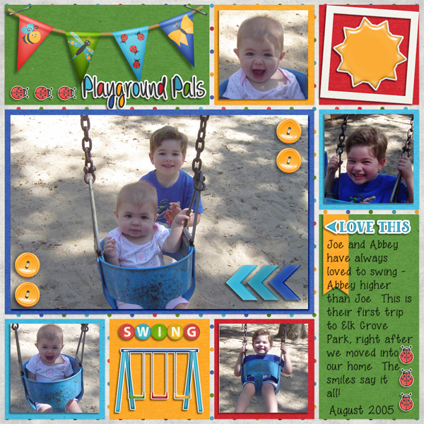 Swinging....