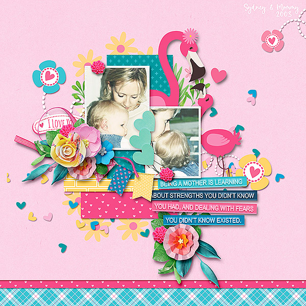 Sydney and Mommy