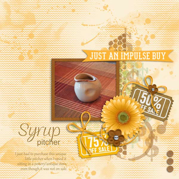 Syrup Pitcher