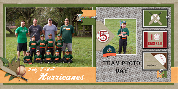 T-ball Hurricanes fall 2017