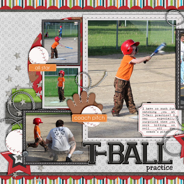 T-Ball Practice