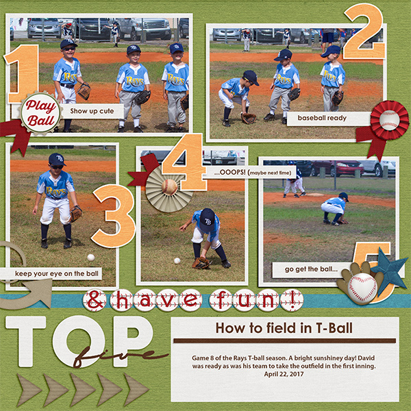 T-Ball Rays game 8
