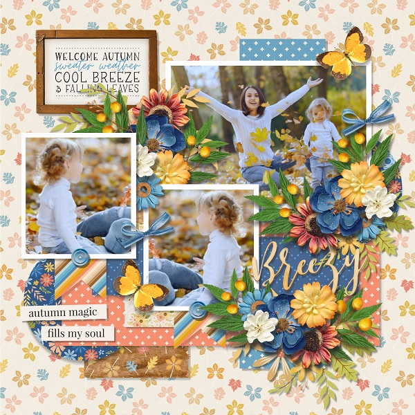 T. Scrap by number - Terrific trio