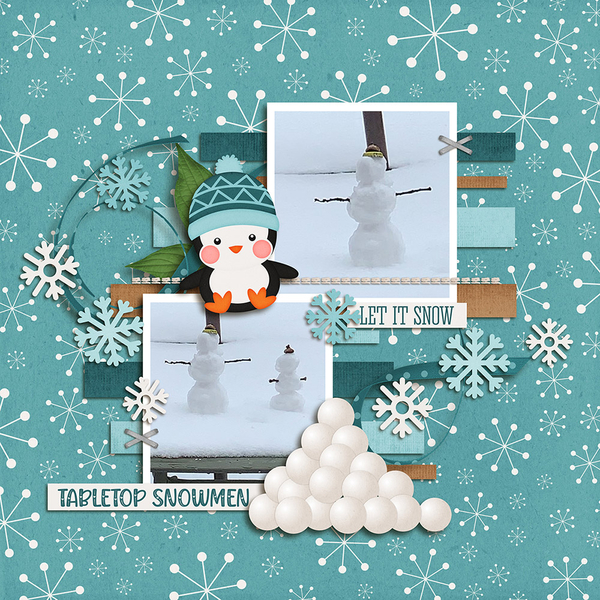Tabletop Snowmen