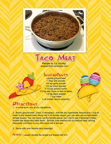 Taco Meat recipe