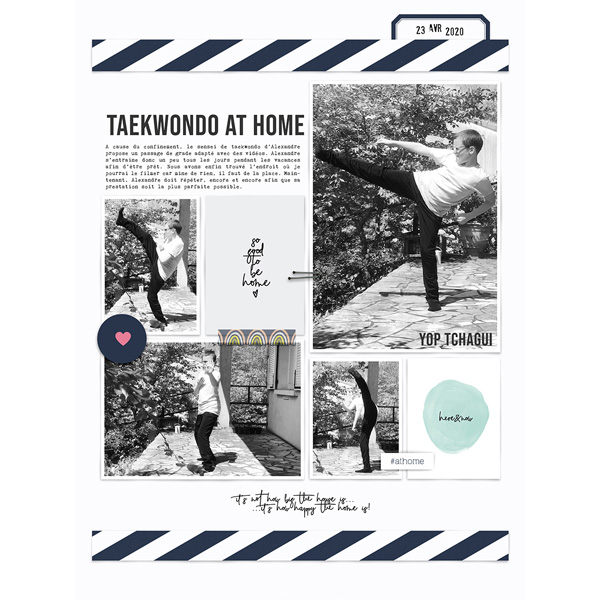 Taekwondo at home