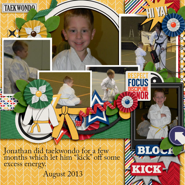 Taekwondo for Jonathan