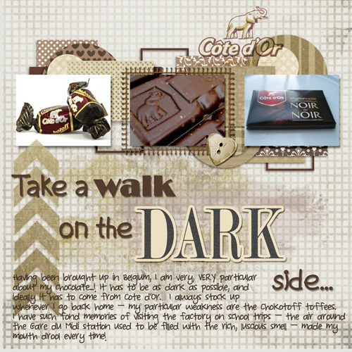 Take a walk on the dark side