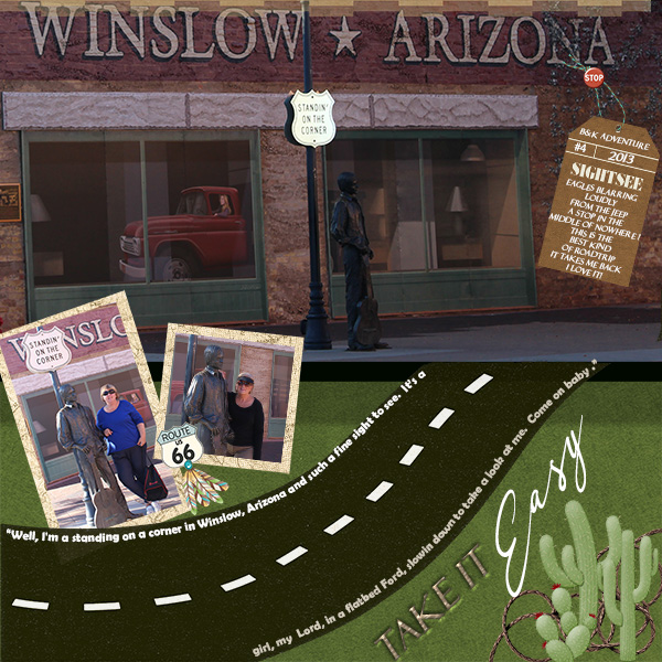Take It Easy Eagles Playlist Winslow Arizona