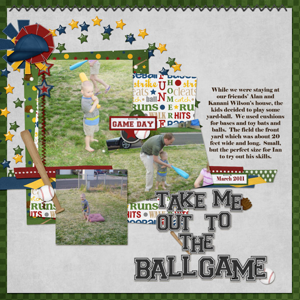 Take me out to the ballgame!