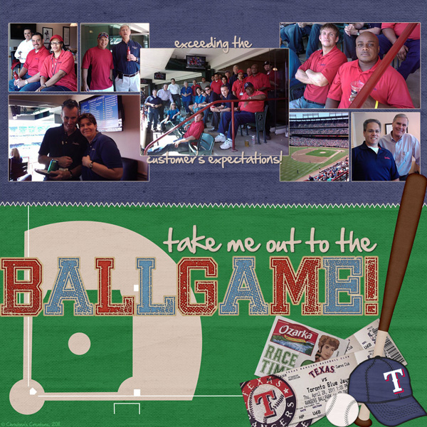 take me out to the ballgame!