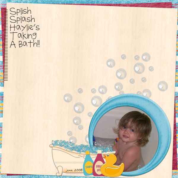 Taking A Bath