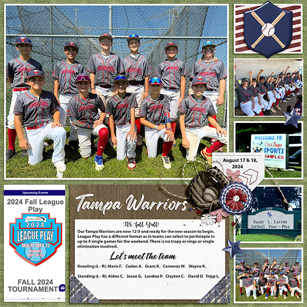 Tampa Warriors 12 U