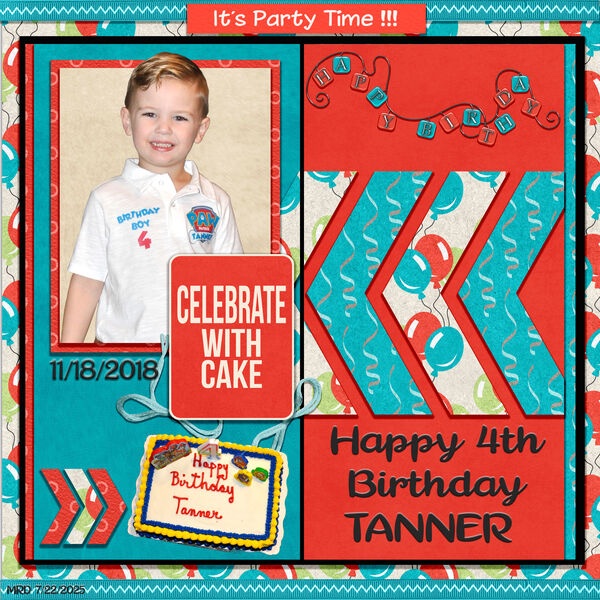 Tanner's Birthday