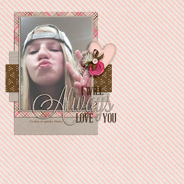 Te amo mi gansita. Mucho.