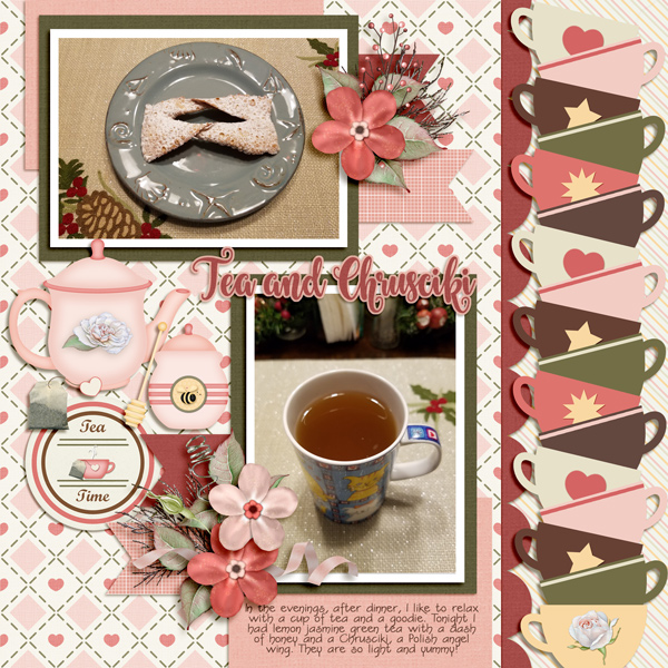 Tea and Chrusciki