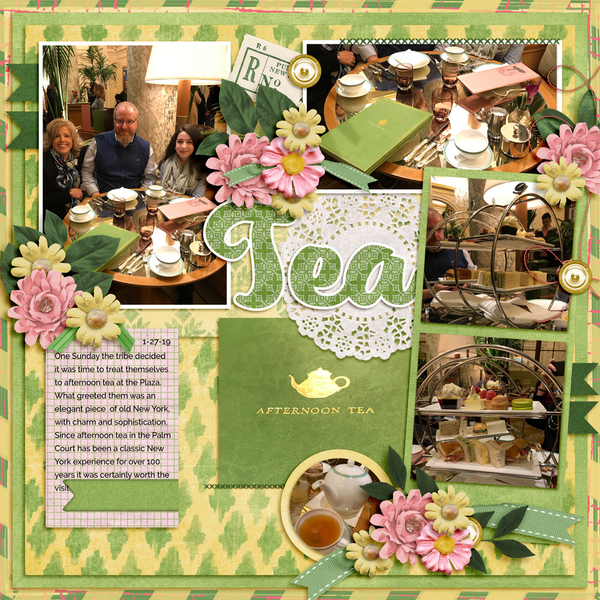 Tea at the Plaza