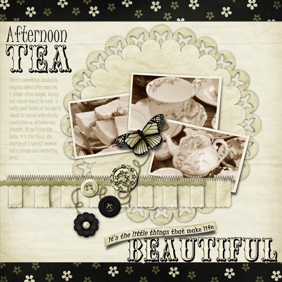 Tea - It's the Little Things that Make Life Beautiful