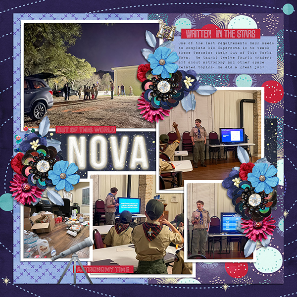 Teaching a Cub Scout Nova
