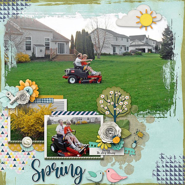 Teaching the Art of Mowing